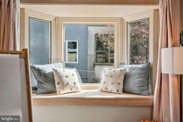 view of sitting room