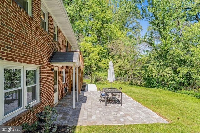 4001 Patricia St, Annandale, VA 22003 - view of yard featuring a patio and fence