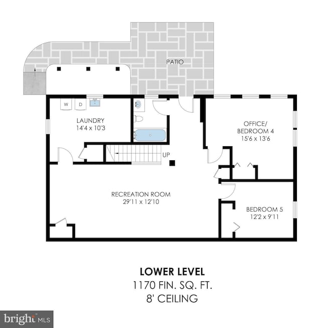 4001 Patricia St, Annandale, VA 22003 - floor plan
