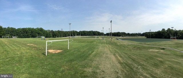 view of community