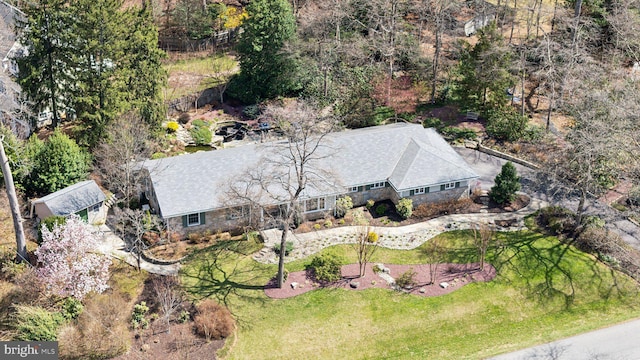 aerial view