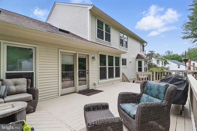9116 John Way, Fairfax Station, VA 22039 - view of wooden deck