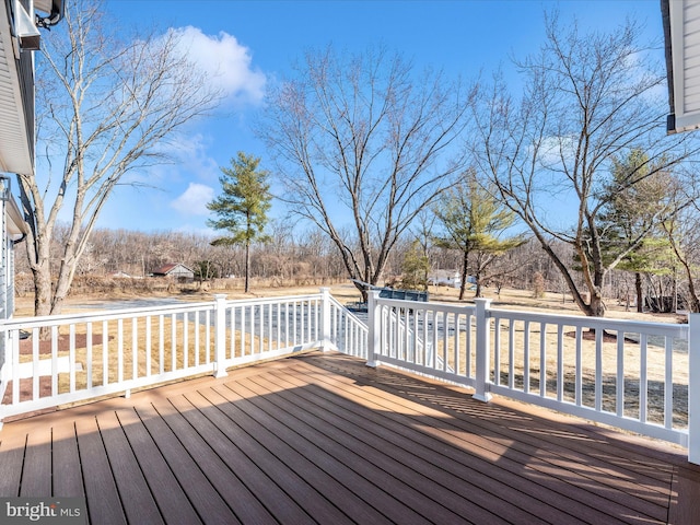 view of deck