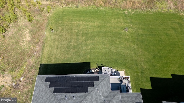 drone / aerial view