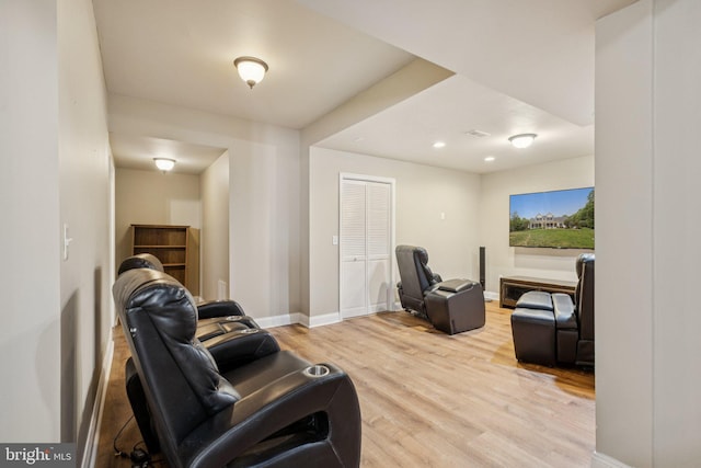 301 Gentle Breeze Cir, Fredericksburg, VA 22406 - living area featuring wood finished floors and recessed lighting
