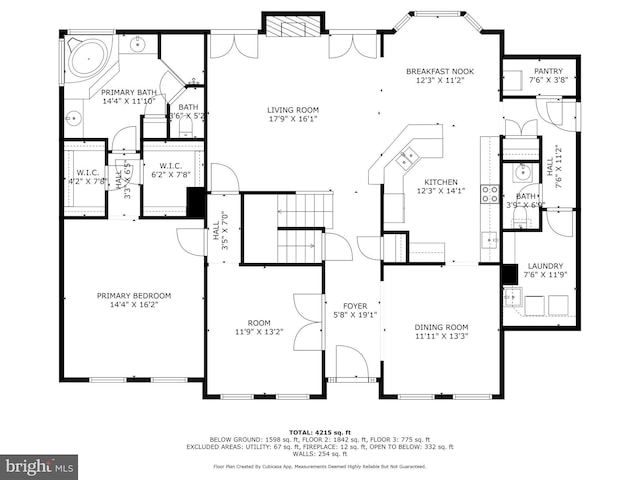 301 Gentle Breeze Cir, Fredericksburg, VA 22406 - view of room layout