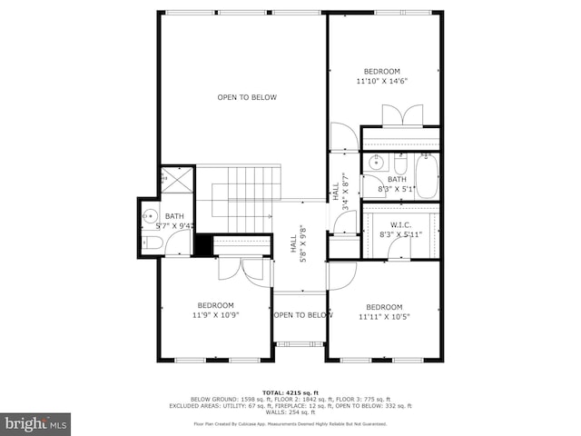 301 Gentle Breeze Cir, Fredericksburg, VA 22406 - view of floor plan / room layout