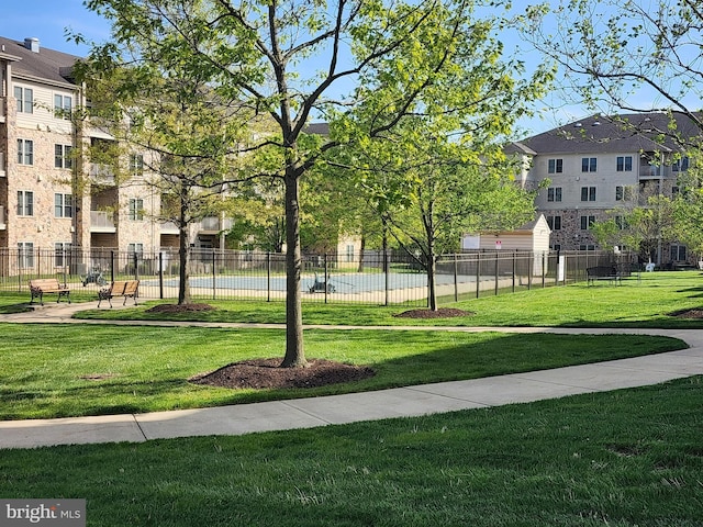 view of property's community