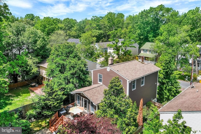7707 W Dr, Glen Burnie, MD 21060 - aerial view of property and surrounding area