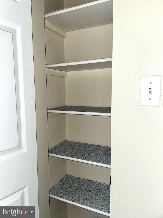 view of closet