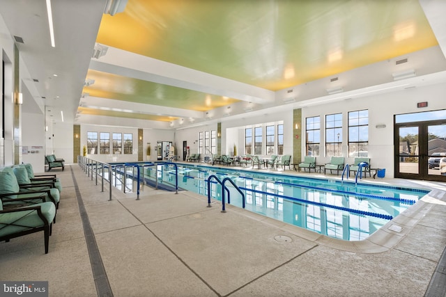 view of pool