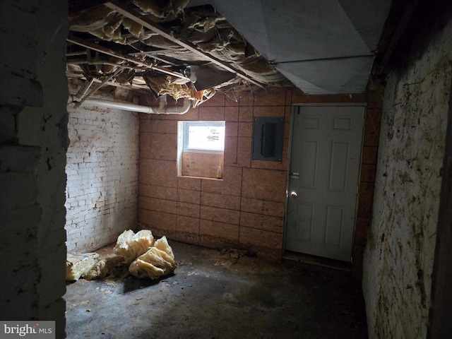 507 N Schroeder St, Baltimore, MD 21223 - basement with electric panel