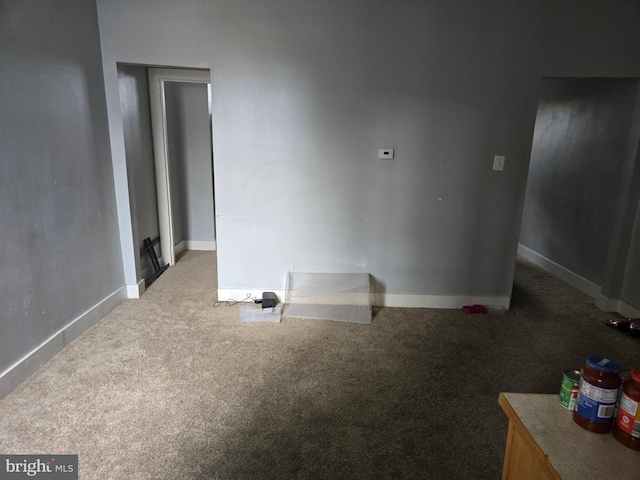 507 N Schroeder St, Baltimore, MD 21223 - spare room featuring carpet and baseboards