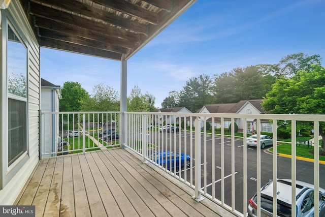 2013 Rudy Serra Dr Unit 2D, Eldersburg, MD 21784 - deck with a residential view