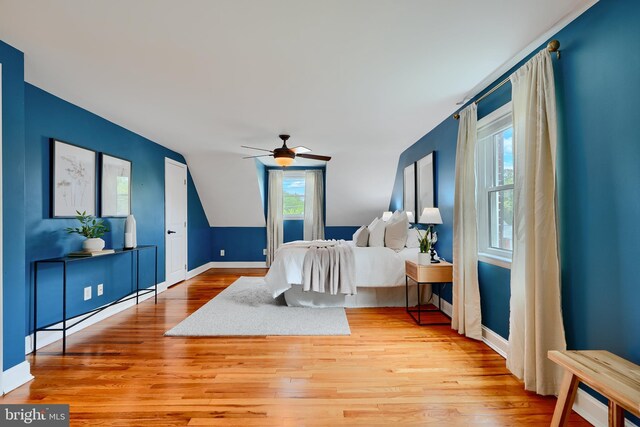 4255 Darleigh Rd, Baltimore, MD 21236 - bedroom featuring wood finished floors, baseboards, and a ceiling fan