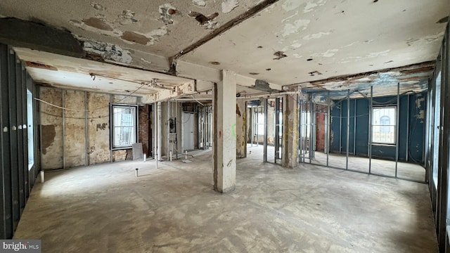 miscellaneous room with a wealth of natural light
