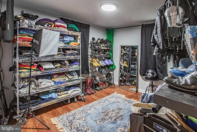 103 Dunn Ln, Pennsville, NJ 08070 - spacious closet featuring wood finished floors