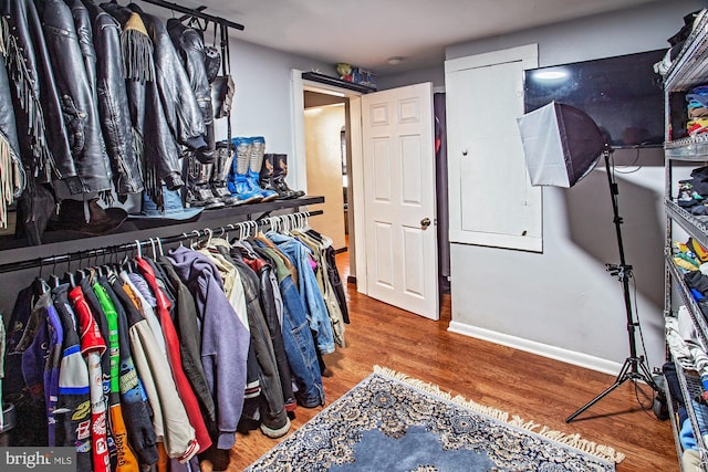 103 Dunn Ln, Pennsville, NJ 08070 - spacious closet with wood finished floors