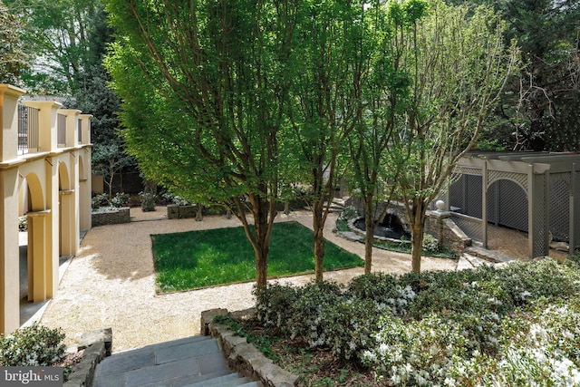 2740 Chain Bridge Rd NW, Washington, DC 20016 - view of yard