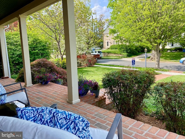 305 W Whitlock Ave, Winchester, VA 22601 - view of patio / terrace featuring a porch