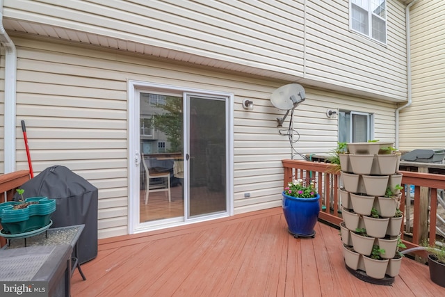6126 Quiet Times, Columbia, MD 21045 - wooden deck with grilling area