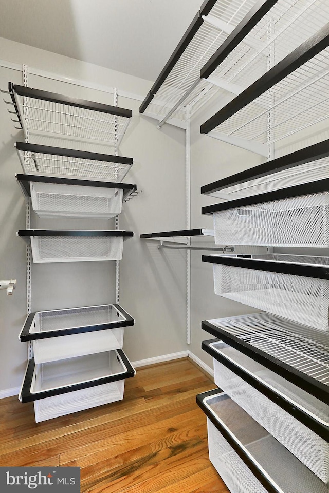 13407 Brookfield Dr, Chantilly, VA 20151 - walk in closet featuring wood finished floors