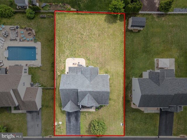 54 Durham Ln, Smyrna, DE 19977 - aerial view of property's location featuring property parcel outlined