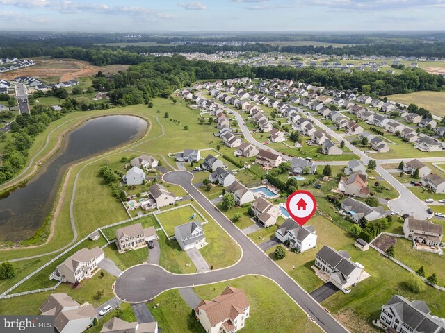 54 Durham Ln, Smyrna, DE 19977 - aerial view of property's location featuring a nearby body of water and nearby suburban area