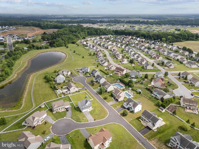 54 Durham Ln, Smyrna, DE 19977 - aerial overview of property's location featuring a nearby body of water and nearby suburban area