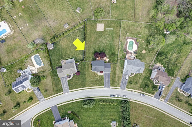 aerial view
