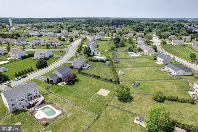 aerial view