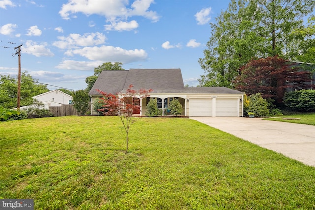 13446 Overbrook Ln, Bowie, MD 20715 - cape cod home with a garage and concrete driveway
