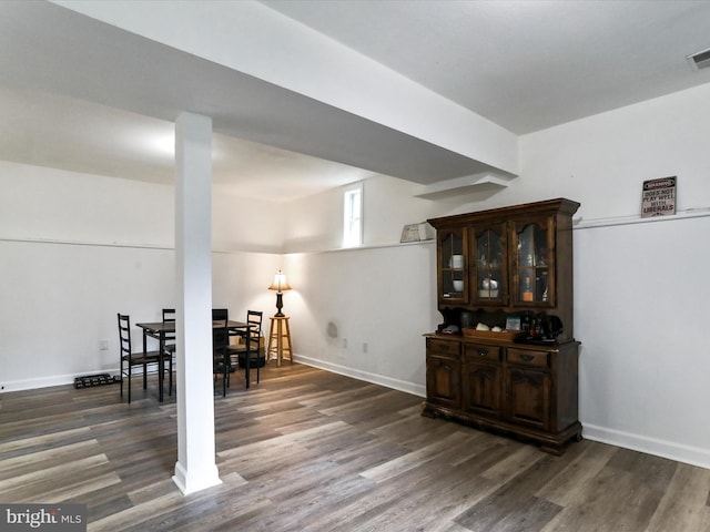 74 Red Maple Ln, Harpers Ferry, WV 25425 - interior space with baseboards and wood finished floors