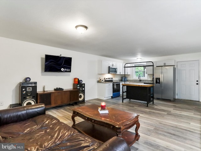 74 Red Maple Ln, Harpers Ferry, WV 25425 - living area with light wood-type flooring