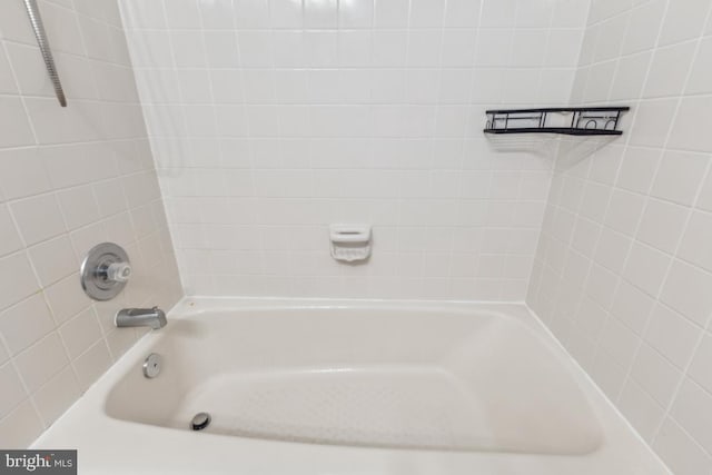 full bathroom with shower / bathtub combination