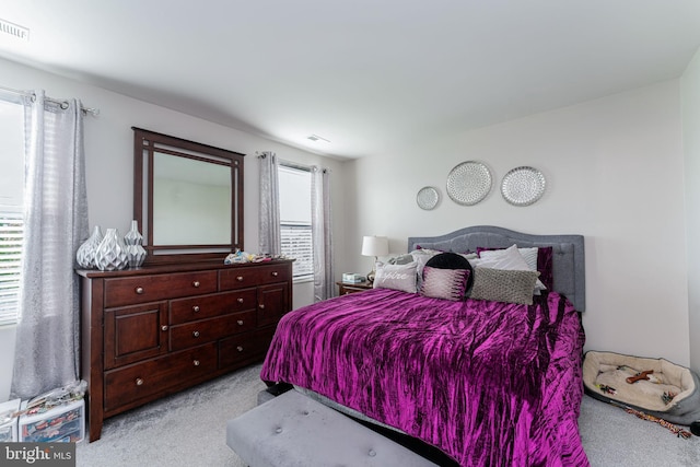 bedroom featuring carpet floors