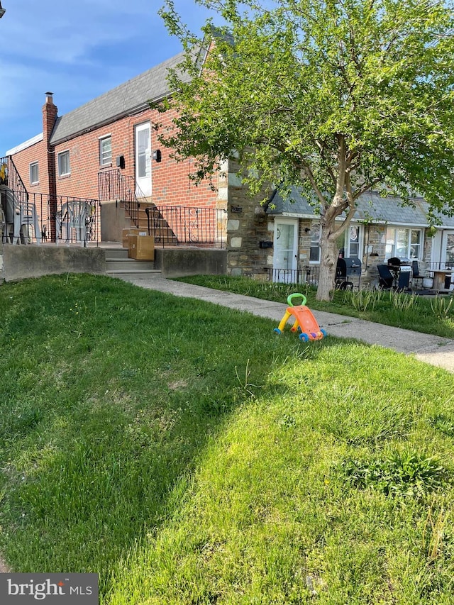 view of property