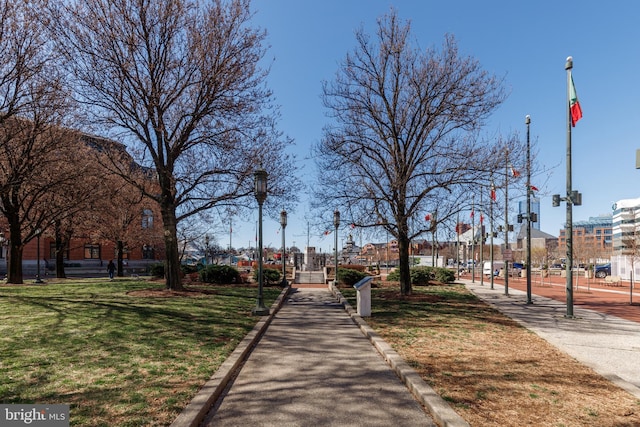 250 President St Unit 308, Baltimore, MD 21202 - view of community with a lawn