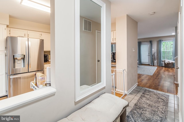 602 Lions Gate Ln, Odenton, MD 21113 - bathroom with baseboards, visible vents, and tile patterned floors
