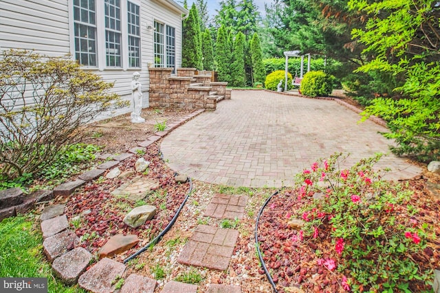 view of patio