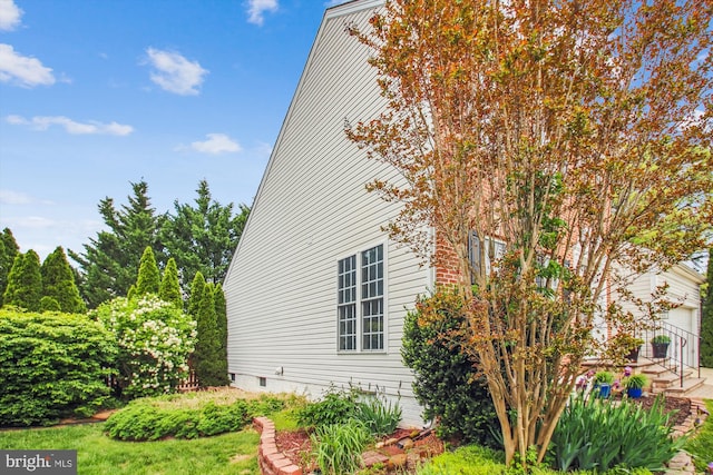 view of side of property