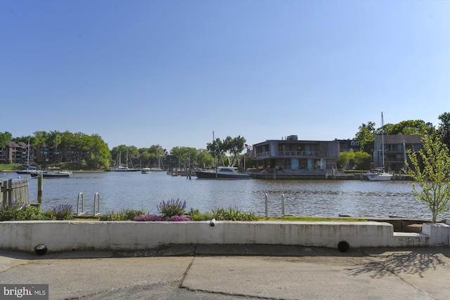 property view of water