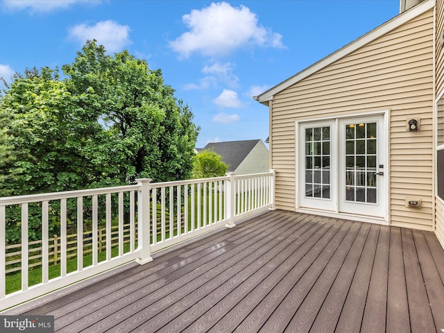 2004 Quandary Dr, Frederick, MD 21702 - view of wooden deck