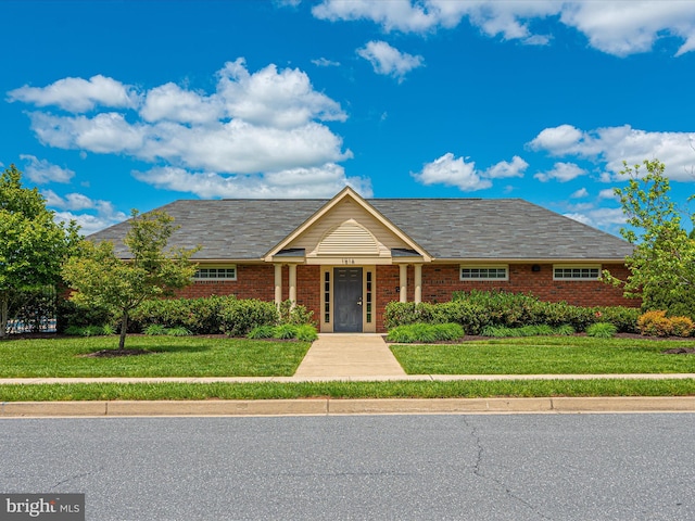 2004 Quandary Dr, Frederick, MD 21702 - view of front of home with brick siding and a front yard