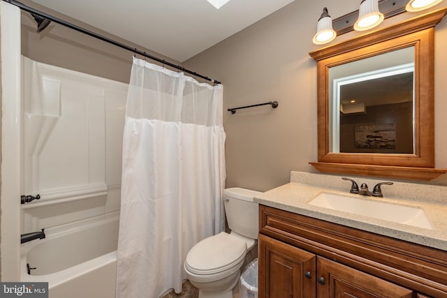 193 Greenbrier Dr, Mc Henry, MD 21541 - full bath featuring vanity, shower / bath combo, and toilet