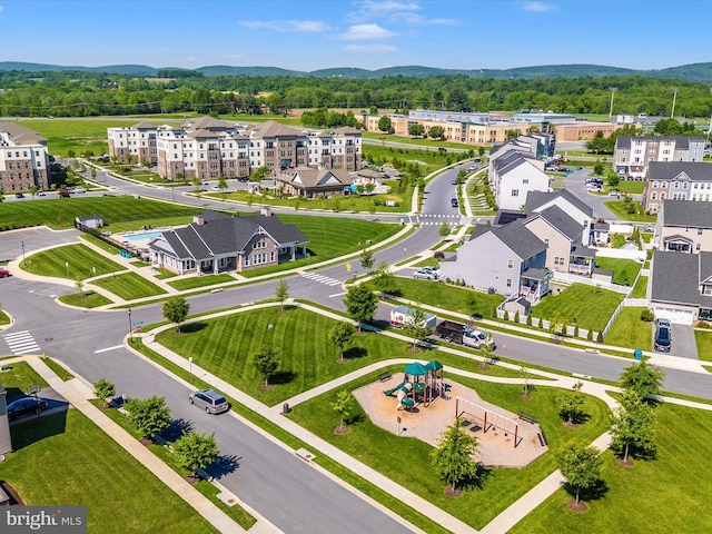 5303 Crape Myrtle Dr, Frederick, MD 21703 - bird's eye view of mountains