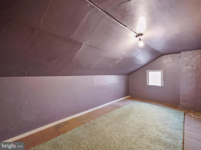 62 N 4th St, Chambersburg, PA 17201 - bonus room with baseboards and vaulted ceiling