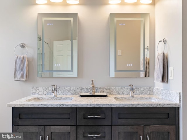 345 Jessica Dr, Middletown, DE 19709 - bathroom featuring double vanity and a sink