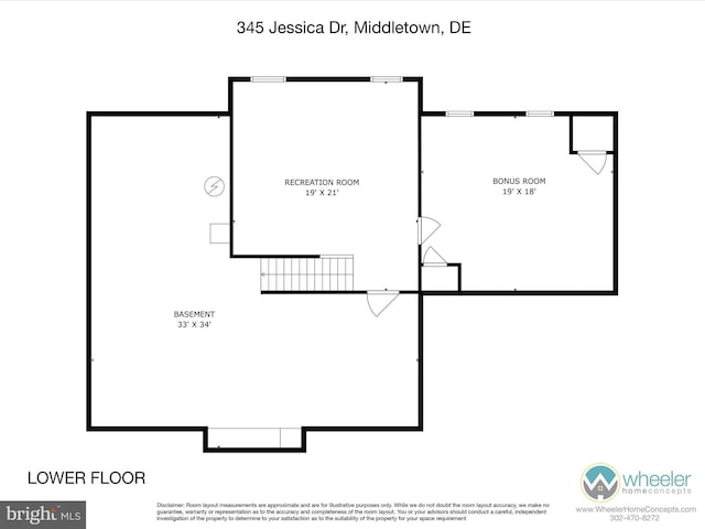 345 Jessica Dr, Middletown, DE 19709 - view of layout