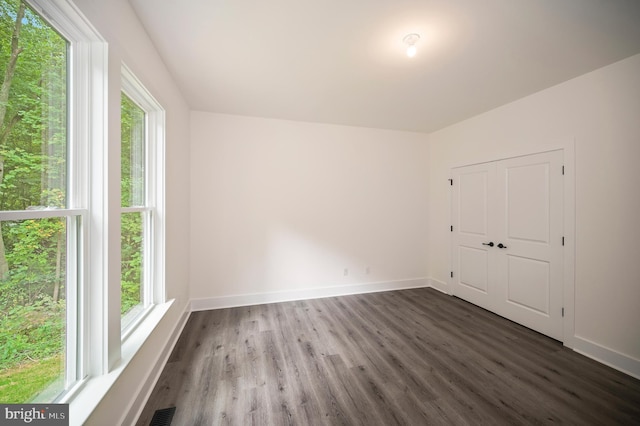 9343 Troy Dr, Nokesville, VA 20181 - spare room featuring baseboards, visible vents, and wood finished floors